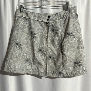 PATAGONIA Women Black and White Skirt Size 10